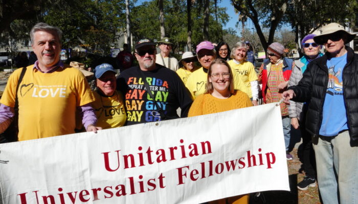 UUFG participating in Gainesville's 2023 MLK Jr. March